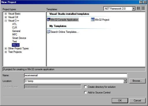 C++ console project