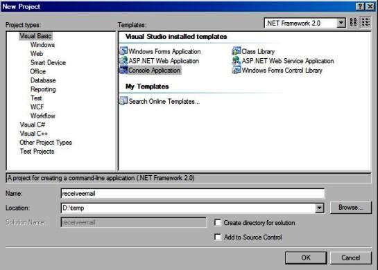 VB.NET simple project