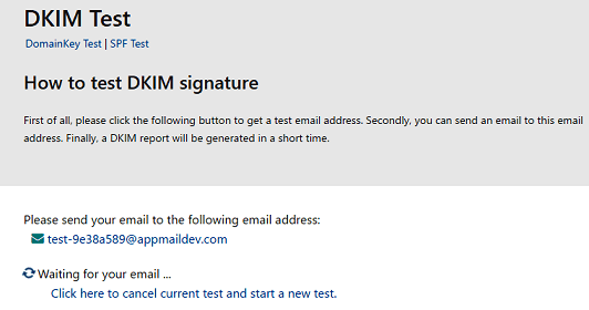 DKIM Test