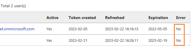 check token error in EAOauth Service Manager