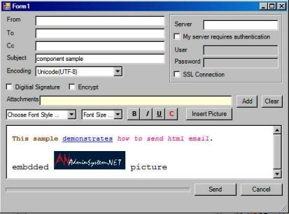 VB.NET html editor