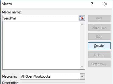 vba create macro