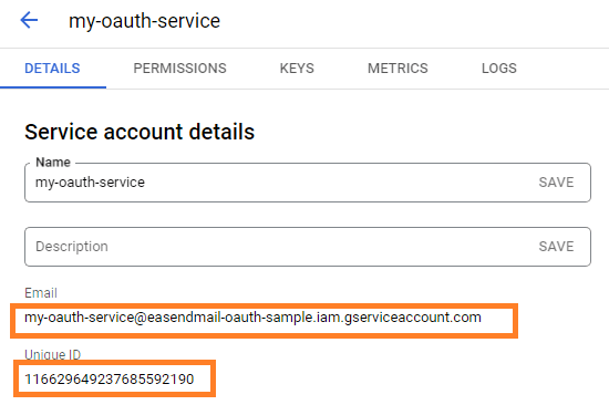 google oauth client id