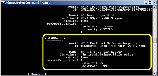 iis smtp tls sink