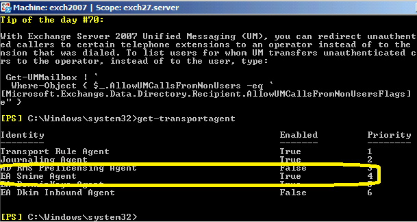 Exchange 2007/2010/2013/2016/2019 Disclaimer and S/MIME transport agent