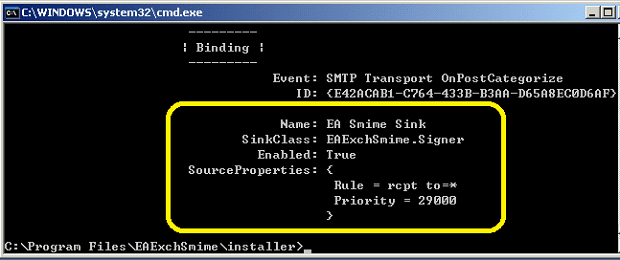 IIS SMTP Service Disclaimer and S/MIME SMTP Event Sink
