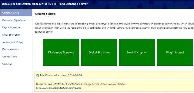 Disclaimer S Mime For Iis Smtp Service And Exchange Server